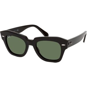 Ray-Ban, Accessoires, unisex, Zwart, 49 MM, State Street Rb 2186 901/33