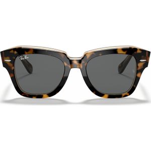 Ray-Ban, Rb 2186 Zonnebril State Street Gepolariseerd State Street Gepolariseerd Grijs, Dames, Maat:49 MM