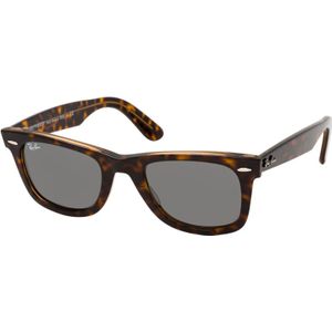 Ray-Ban - RB2140 Wayfarer - Zonnebrillen - Goud - Grijs - Acetaat