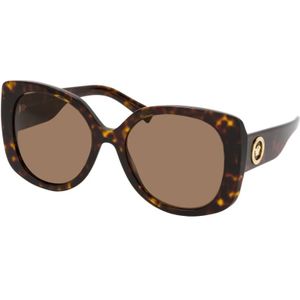Versace Zonnebril Ve4387 108/73 Havana Donker Bruin | Sunglasses