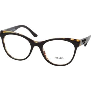 Prada Zwarte Ss23 Dames Optische Brillen , Black , Dames , Maat: 53 MM