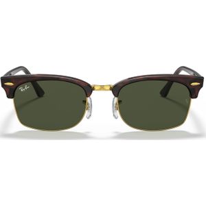 Ray-Ban Clubmaster Square Rb3916 130431 52 - rechthoek zonnebrillen, unisex, bruin