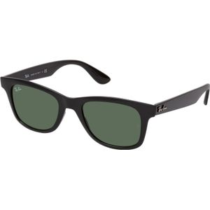 Ray-Ban Zonnebril  RB4640 601/31 Glanzend Zwart Groen G-15 | Sunglasses
