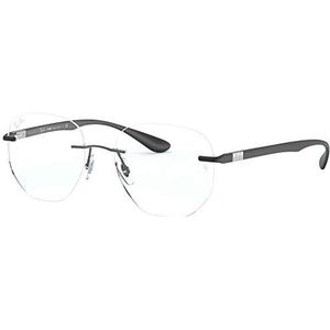 Ray-Ban - RX 8766 - Zonnebril - Grijs - Lichtgewicht Titanium Montuur