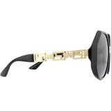 Versace Stijlvolle zonnebril met model 0Ve4395 , Black , Dames , Maat: 59 MM