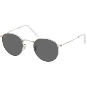 Ray-Ban Round Metal Legend Gold RB3447 Heren - Rond Zilver