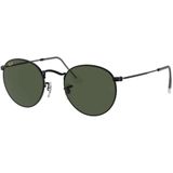 Ray Ban Round Metal RB3447-919931 - Zonnebril - Zwart - Groen G-15 Glas - Medium Maat