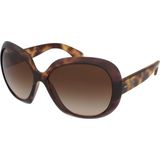 Ray-Ban zonnebril Jackie met tortoise print bruin