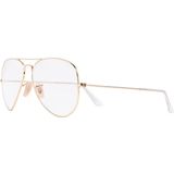 Ray-Ban Uniseks leesbril, goud, 55