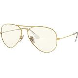 Ray-Ban Uniseks leesbril, goud, 55