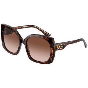 Dolce & Gabbana Zonnebril DG4385 502/13 Havana Bruin Verloop Donkerbruin