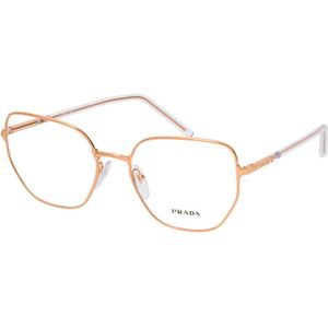 Prada Vrouw PR 60WV SVF1O1 Optische monturen Metaal Goud  Geometrisch