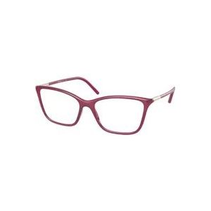 Prada Glasses , Red , unisex , Maat: 55 MM