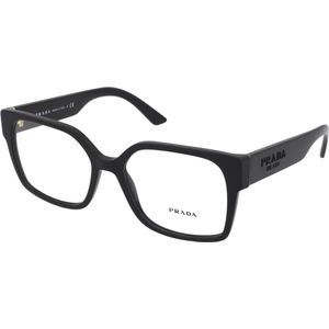 Prada Zwarte Optische Bril voor Dagelijks Gebruik , Black , Dames , Maat: 54 MM