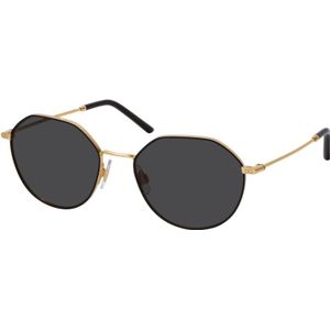 Dolce & Gabbana 0DG 2271 131187 54 - rond zonnebrillen, unisex, goud