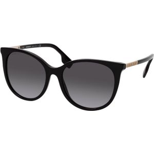 Burberry Alice 0Be4333 30018G 55 - cat eye zonnebrillen, vrouwen, zwart