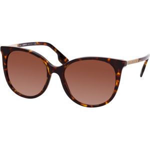 Burberry zonnebril BE4333 300213 Dark Havana Brown Gradiënt | Sunglasses