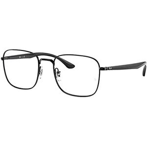 Ray-Ban Heren 0RX6469-2509-52 zonnebril, zwart, 52