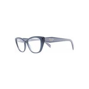 Prada Modieuze Bril , Blue , Dames , Maat: 53 MM