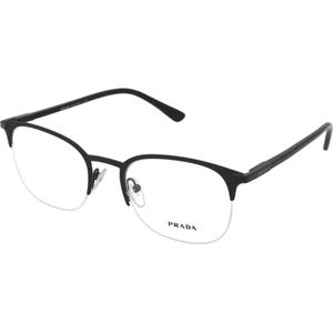 Prada PR 57YV 07F1O1 Rond Brillen, Heren