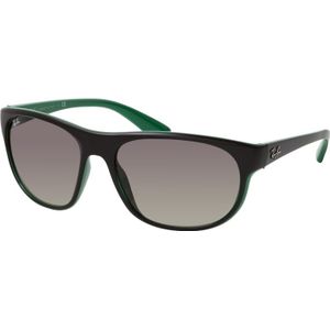 Ray-Ban Rb4351 656811 59 - rechthoek zonnebrillen, unisex, zwart