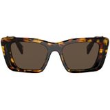 Prada - PR08YS 01V8C1 - Zonnebril - Honing Havana - Acetaat