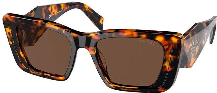 Prada - PR08YS 01V8C1 - Zonnebril - Honing Havana - Acetaat