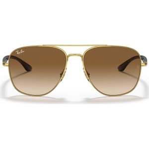 Ray-Ban Rb3683 001/51 56 - vierkant zonnebrillen, unisex, goud