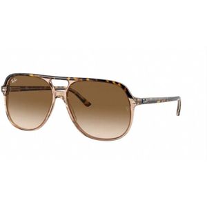 Ray-Ban Bill Rb2198 129251 60 - vierkant zonnebrillen, unisex, bruin