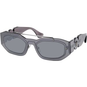 Versace Ve2235 Sunglasses , Gray , Heren , Maat: 51 MM