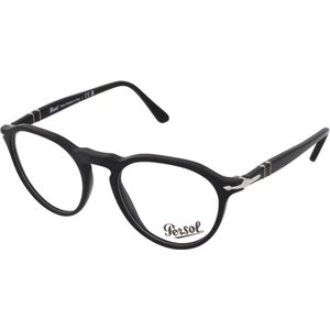 Persol - Optisch Montuur - Zwart - Inclusief Etui en Reinigingsdoek
