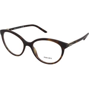 Prada, Havana Brillen Monturen Zonnebril Bruin, Dames, Maat:54 MM