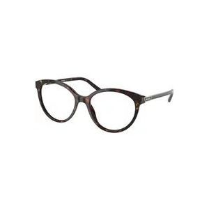 Prada Upgrade je stijl met Model 08Yv Cat Eye Bril , Brown , Dames , Maat: 52 MM