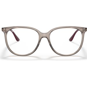 Ray-Ban - RX4378V - Bril - Grijs - Kunststof - Rond Montuur