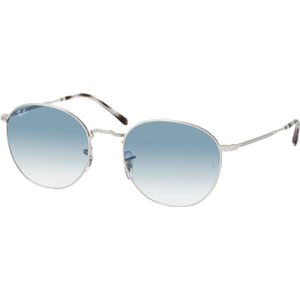 Ray-Ban Rob Rb3772 003/3F 54 - rond zonnebrillen, unisex, zilver