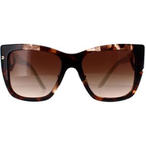 Prada Stijlvolle zonnebril met Havana-frame , Brown , Dames , Maat: 54 MM