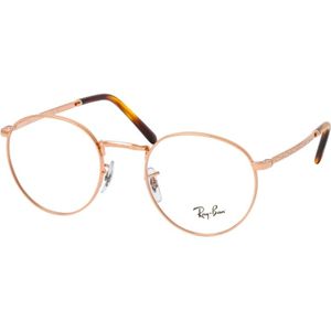 Ray-Ban NEW ROUND RX 3637V 3094 Rond Brillen, Unisex