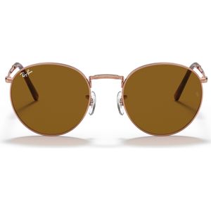 Ray-Ban Rond Unisex RosÃ©goud Bruin RB3637 Nieuw Rond