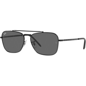 Ray-Ban, Accessoires, unisex, Zwart, 55 MM, Nieuwe Caravan Zonnebril