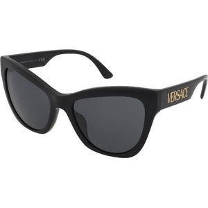 Versace Occhiali da Sole Cat-Eye in Acetato Tartarugato Sunglasses , Black , Dames , Maat: 56 MM
