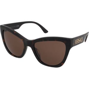 Versace 0VE 4417U 108/73 56 - cat eye zonnebrillen, vrouwen, bruin