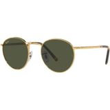 Ray-Ban New Round Rb3637 919631 - rond zonnebrillen, unisex, goud