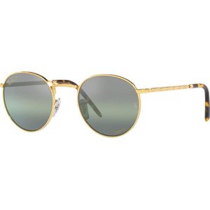 Ray Ban New Round Legend Gold Green
