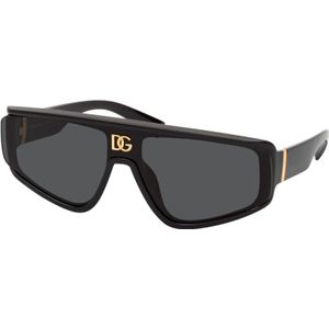 Dolce & Gabbana 0DG 6177 501/87 46 - rechthoek zonnebrillen, mannen, zwart
