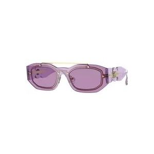 Versace Paarse Zonnebril VE 2235 , Purple , Heren , Maat: 51 MM