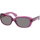 Ray-Ban Jackie Ohh Rb4101 6591M3 58 - rechthoek zonnebrillen, vrouwen, paars, polariserend