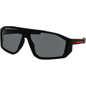 Prada Zwarte stijlvolle zonnebril , Black , unisex , Maat: 67 MM