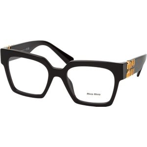 Miu Miu - 0MU 04UV - Sportbril - Zwart - Kunststof