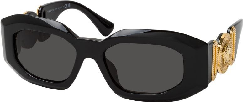 Versace, Heren, Accessoires, Zwart, Maat: 53 MM