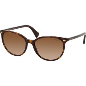 Ralph by Ralph Lauren RA5296 500313 glanzend donker havana bruin gradiënt zonnebril | Sunglasses
